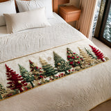 Noel Forest Quilted Bed Runner