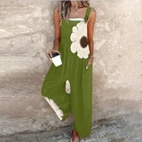 Comfortable Print Jumpsuit