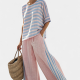Kateřina - Elegant Soft Blue Trousers