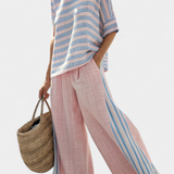 Kateřina - Elegant Soft Blue Trousers