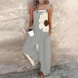 Comfortable Print Jumpsuit