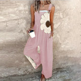 Comfortable Print Jumpsuit