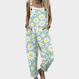 Comfortable Printed Jumpsuit - Style 37