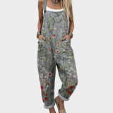 Comfortable Printed Jumpsuit - Style 7
