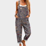 Comfortable Patterned Jumpsuit - Style 1
