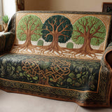 Tree Of Life Quilted Sofa Cover