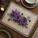 Royal Petals Quilted Place Mat NCU0DV3803