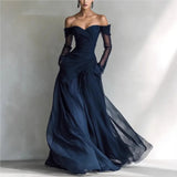 Eveliina - Long Off-Shoulder Dress