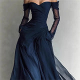 Eveliina - Long Off-Shoulder Dress