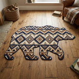 Sacred Bear Custom Shape Area Rug NCU0TD2629