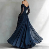 Eveliina - Long Off-Shoulder Dress