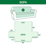 Whimsical Gnome Quilted Sofa Cover