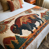 Spirit of the Plains Quilted Bed Runner