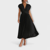 Maria - Elegant Pleated Dress