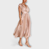 Maria - Elegant Pleated Dress