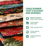 Whispers Of Evergreen Quilted Table Runner NCU0TV252