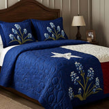Texas Pride 3-Piece Quilted Bedding Set