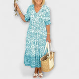 Caitlin - Elegant Lightweight Floral Dress