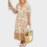Caitlin - Elegant Lightweight Floral Dress