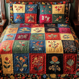 Vintage Charm 3-Piece Quilted Bedding Set