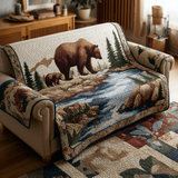 Wild Haven Quilted Sofa Cover