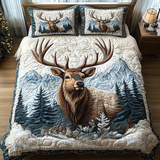 Elk 3-Piece Quilted Bedding Set