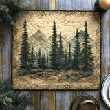 Woodland Whisper Quilted Place Mat NCU0DV5717