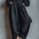 Tess - Off-Shoulder Set with Wide Trousers