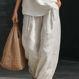 Zoë - Strapless Set with Wide Trousers