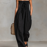 Nina - Elegant Strapless Jumpsuit