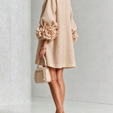 Sculptural Straight Dress - Effortless Elegance