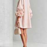 Sculptural Straight Dress - Effortless Elegance