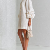Sculptural Straight Dress - Effortless Elegance