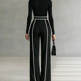 Vera - Elegant Set with Contrast Details