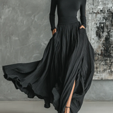 Eva - Elegant Set with Pleated Skirt
