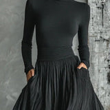 Eva - Elegant Set with Pleated Skirt