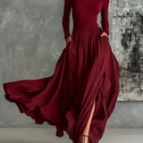 Eva - Elegant Set with Pleated Skirt