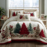 Frosted Wonder 3-Piece Quilted Bedding Set