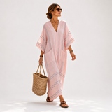 Kaftan Soraya Pink Striped