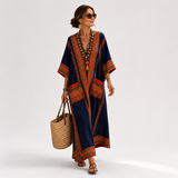 Kaftan Samira Blue Ethnic