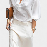 Ada | Modern Urban H-Line Smooth Skirt