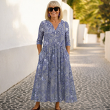 Olivia | Elegant V-Neck Dress