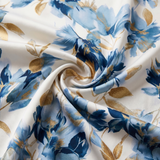Denise | Floral Wrap Dress with Waist Tie