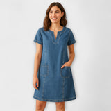 Mathea - Soft Denim Dress