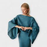 Dana - Linen and Cotton Kimono Dress