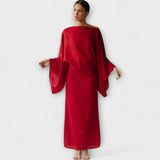 Dana - Linen and Cotton Kimono Dress